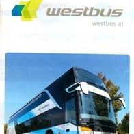 Fahrplan time table westbus westbahn 2012 Österreich Austria Eisenbahn Omnibus
