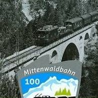 Mittenwaldbahn Innsbruck -Mittenwald - Garmisch-Partenkirchen 2012 Karwendelbahn