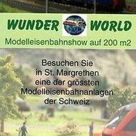 Modell-Eisenbahn "Wunder-World" St. Margrethen Schweiz Switzerland model railway