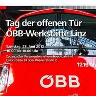 Tag der offenen Tür ÖBB Werkstätte Linz Hbf 23.6.12 Österreich railway Eisenbahn