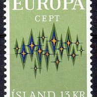 Island 1972 Mi. 462 * * Europa CEPT Postfrisch (3804)