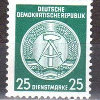 DDR 1954 Dienstmarke Mi. 23 * * Postfrisch (9453)