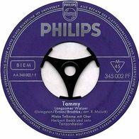 7"TELKAMP, Mieke · Tammy (ST RAR 1962)