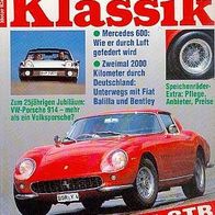 Motor Klassik 994 - Ferrari 275, VW Porsche, Mercedes 600, Räder