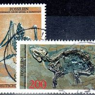 Bund 1978 Mi. 974-975 Fossilien gestempelt (3814)