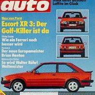 sport auto 980, Escort XR 3, König Ferrari, Röhrl, Mazda, Audi