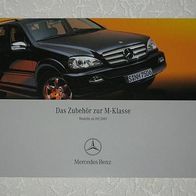 Mercedes-Benz M-Klasse Zubehör-Prospekt (5/2004)