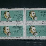 Vietnam, MNr.640, VB gestempelt -150. Geburtstag von Engels-