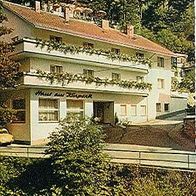 95460 Bad Berneck im Fichtelgebirge Pension Haus am Kurpark um 1964