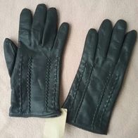 Original DDR Handschuhe Gr. 8 Leder Leather Ostalgie Vintage VEB Lederhandschuh