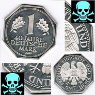 Silbermark-40 Jahre deutsche Mark, Sonderprägung