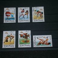 Vietnam, MNr.2281/87, Teilsatz gestempelt -Olympische Sommerspiele 1992-