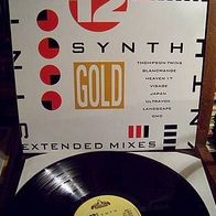 The Best of Synth gold - UK Import Lp 12"Mixes - 1a Zustand !!