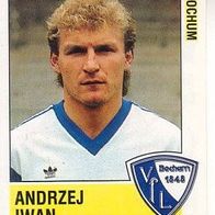 Panini Fussball 1989 Andrzej Iwan VfL Bochum Bild Nr 10