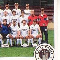 Panini Fussball 1989 Teilbild FC St. Pauli Bild Nr 94