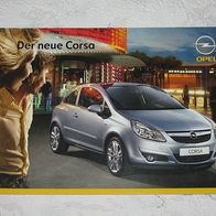Opel Corsa (9/2006) Prospekt