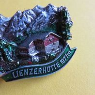Anstecker Andenken Brosche Lienzerhütte 1977m :
