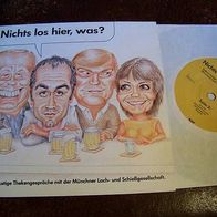 Nichts los hier, was?-7" EP Münchener Lach-u. Schießgesellschaft -Werbepl., Sketche !