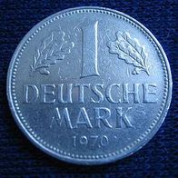 1 D-Mark 1970 G Deutsche Mark ##169