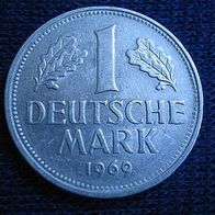 1 D-Mark 1969 F Deutsche Mark ##170