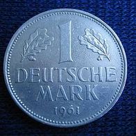 1 D-Mark 1961 J Deutsche Mark ##182