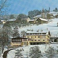 95485 Warmensteinach im Fichtelgebirge ADAC - Hotel Krug im Winter