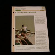 Das Speedfischen - Infokarte über