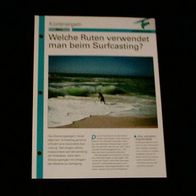 Welche Ruten verwendet man beim Surfcasting? - Infokarte über