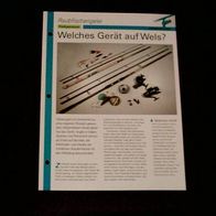 Welches Gerät auf Wels? - Infokarte über