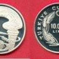 Türkei 10 000 Lira 1988 Olympiade in Seoul