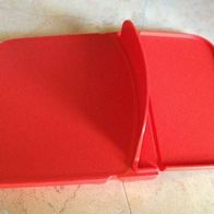Tupperware Einsatz / Trennwand / Inneneinteilung / Ersatzteil für die Lunchbox in Rot