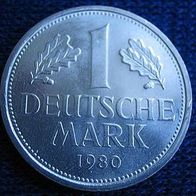 1 D-Mark 1980 D Deutsche Mark ##183