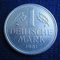 1 Mark 1981 F Deutsche Mark ##184