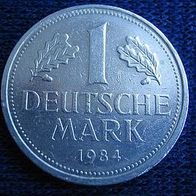 1 Deutsche Mark 1984 F ##191