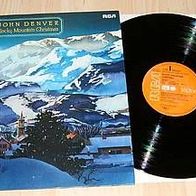 JOHN DENVER 12“ LP ROCKY Mountain Christmas deutsche RCA von 1975