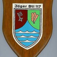 Wappen - Jäger Bataillon 117 ( Geräteeinheit )