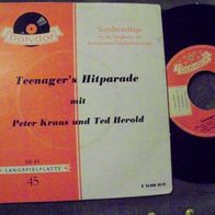 Peter Kraus u. Ted Herold -Teenager´s Hitparade - ´59 Club-EP Polydor E76508 - top !