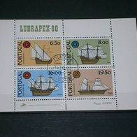 Portugal, Internationale Briefmarkenausstellung Lubrapex ’80, Lissabon: Schiffe.