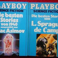 Ein Buch aussuchen.... SF-Taschenbuch-Playboy SF.. Asimov u. de Camp.