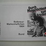 Bund Rotkreuz MH 1984 Postfrisch