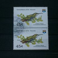 St. Vincent u. Grenadinen, Int. Briefmarkenausstellung GENOVA ’92, Genua: Kolibris
