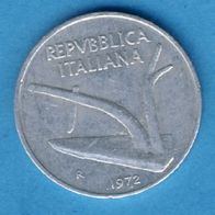 Italien 10 Lire 1972