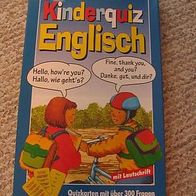 Kinderquiz Englisch Quizkarten und Lehrbuch für die Grundschule