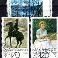 Bund 1978 Mi. 986-988 Impressionismus gestempelt (3859)