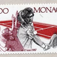 Monaco 1987 Tennis Mi.-Nr. 1808 ungebraucht (2856)
