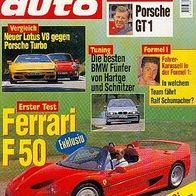 sport auto 996- Lotus V8, Ferrari F50, BMW Tuning, Porsche GT1