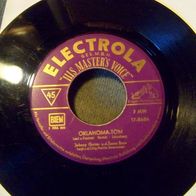Johnny Guitar u.d. Texas Boys (R. Bendix)- 7" Oklahoma Tom - ´57 Electrola 17-8686