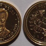 Münze / Medaille : Theodor Heuss Gold