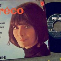 Juliette Greco - 7" France EP Alpha du Centaure (´65) Philips 437255 - Topzustand !