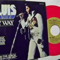 Elvis - 7" CAN My way / America (spec Lim edit.) red wax RCA11165 - n. mint !